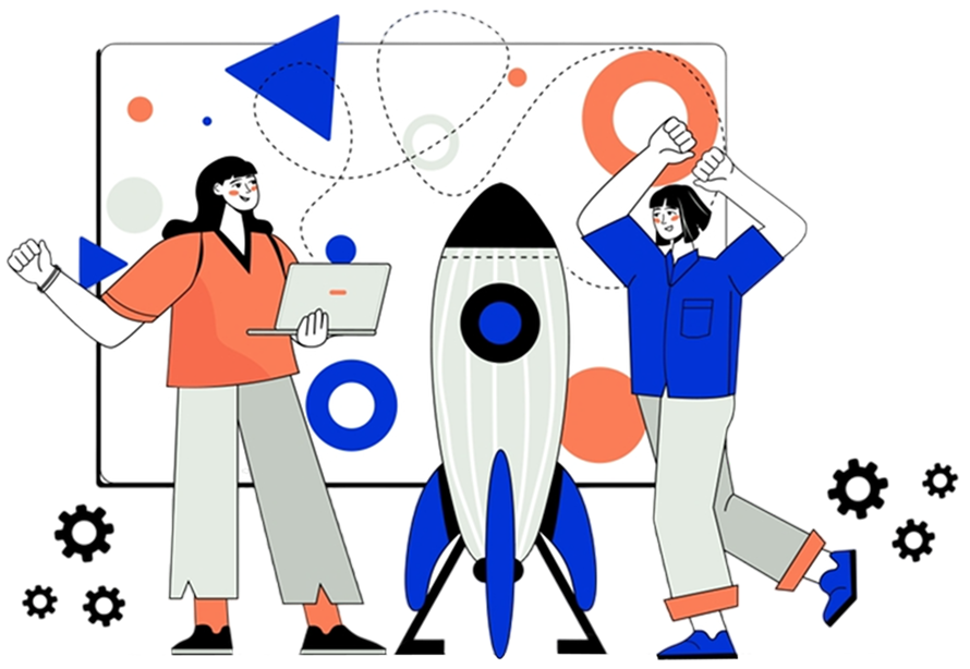 UI UX Design Illustration